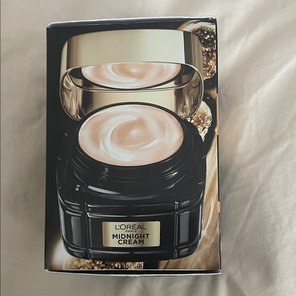 L'Oreal Age Perfect Cell Renewal Midnight Cream - Black and Gold # 73 - Picture 2 of 4